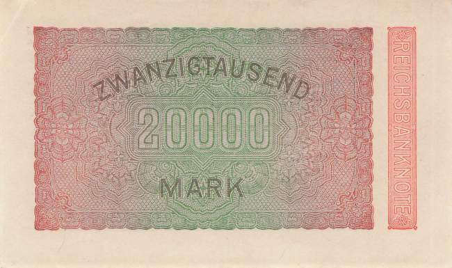 20000 Mark 1923 ro.84j FN